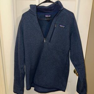 Patagonia Navy Fleece Pullover